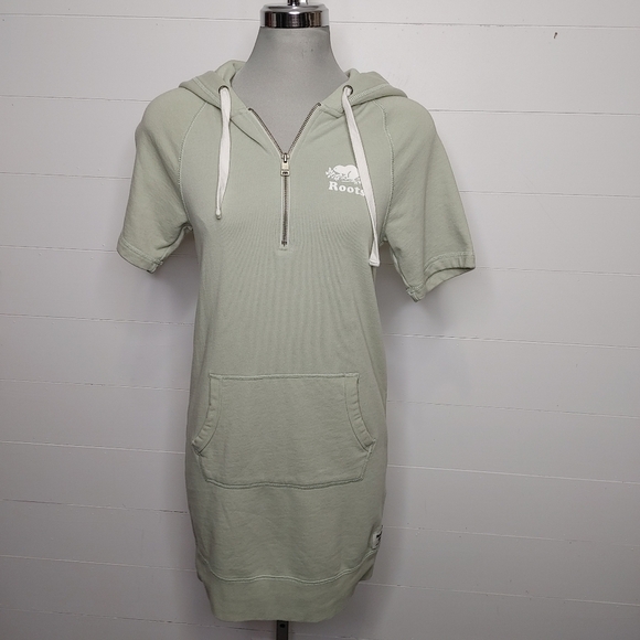 ROOTS Dockside hoodie dress size XXS - Picture 2 of 12